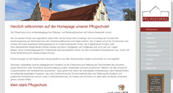 Desktop Screenshot of pflugschule-biberach.de